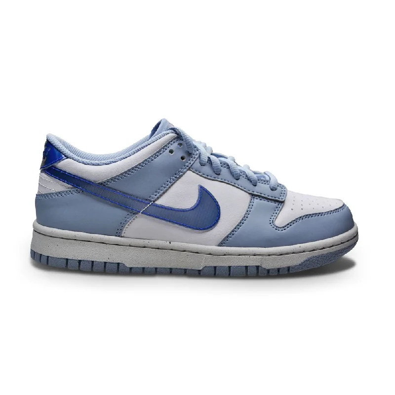 Juniors Nike Dunk Low NN (GS) KWE - FJ4668 400 - Blue Whisper White Hyper Royal