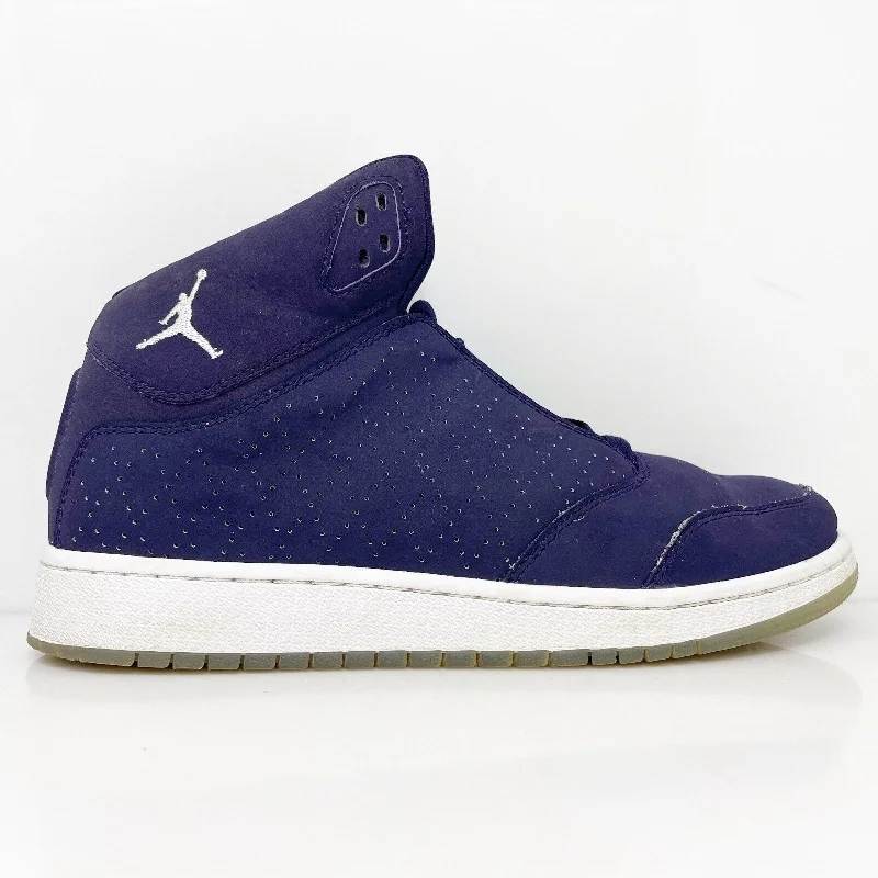 Nike Boys Air Jordan 1 Flight 5 881438-508 Purple Basketball Shoes Sneakers 7Y