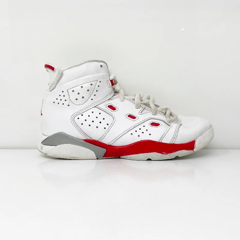 Nike Boys Air Jordan 6 17 23 DM1160-106 White Basketball Shoes Sneakers Size 3Y