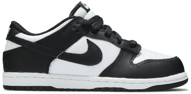 KIDS NIKE DUNK LOW BLACK WHITE (PS)