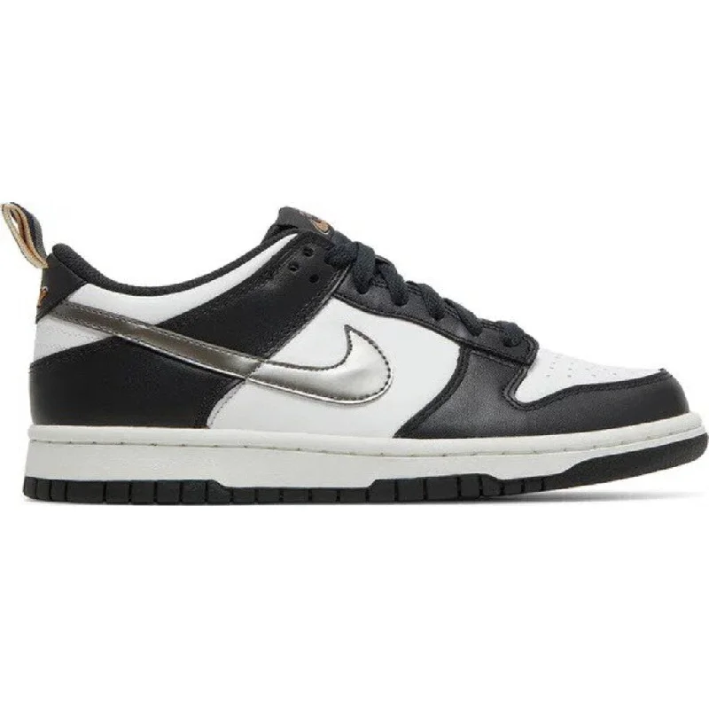 Nike Dunk Low 'Off Noir Metallic Pewter' GS