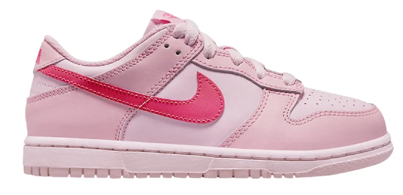 KIDS NIKE DUNK LOW TRIPLE PINK (PS)