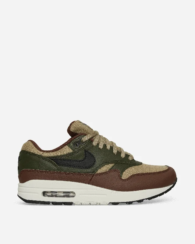 Air Max 1 Essential Premium Sneakers Neutral Olive / Cargo Khaki