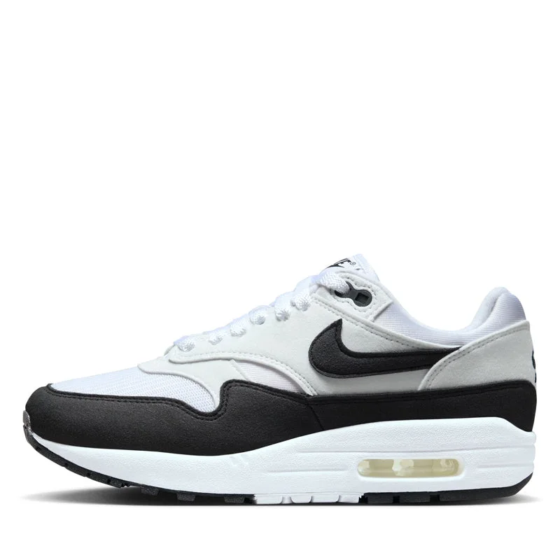 Women's Nike Air Max 1 - White/Black