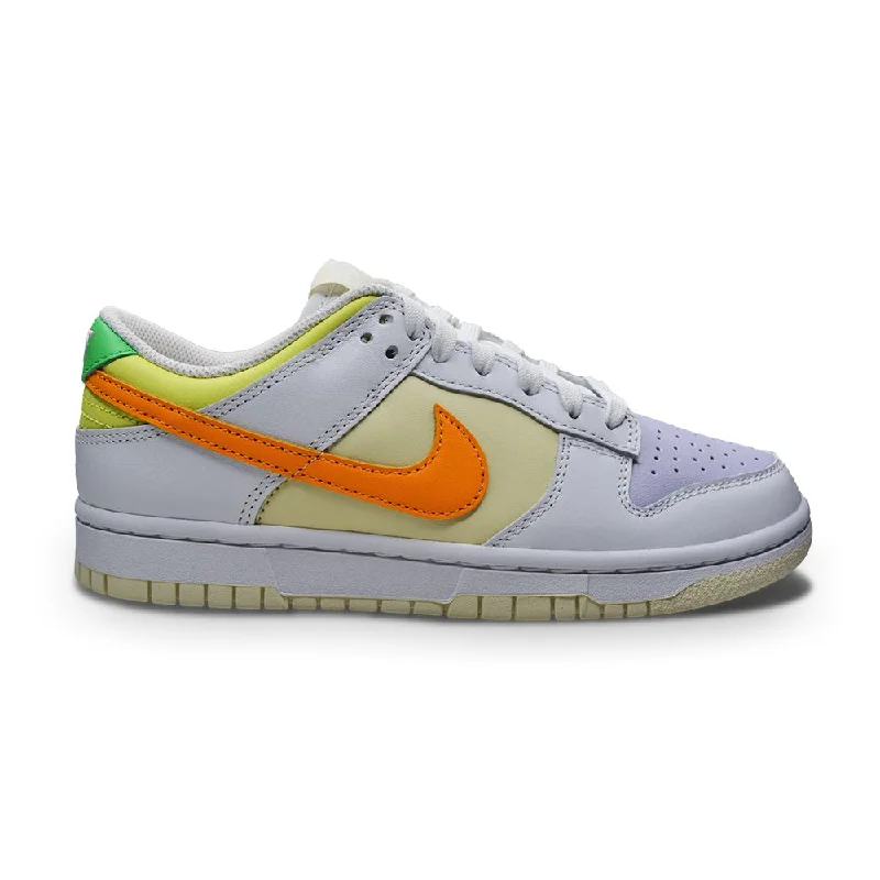 Womens Nike Dunk Low - FJ4742 100 - White Sundial LT Lemon Twist