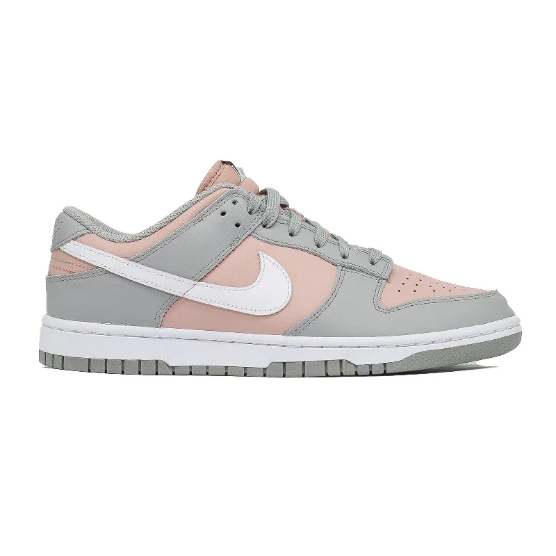 Women's Nike Dunk Low, Pink Oxford