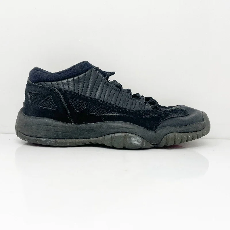 Nike Boys Air Jordan 11 768873-003 Black Basketball Shoes Sneakers Size 5Y