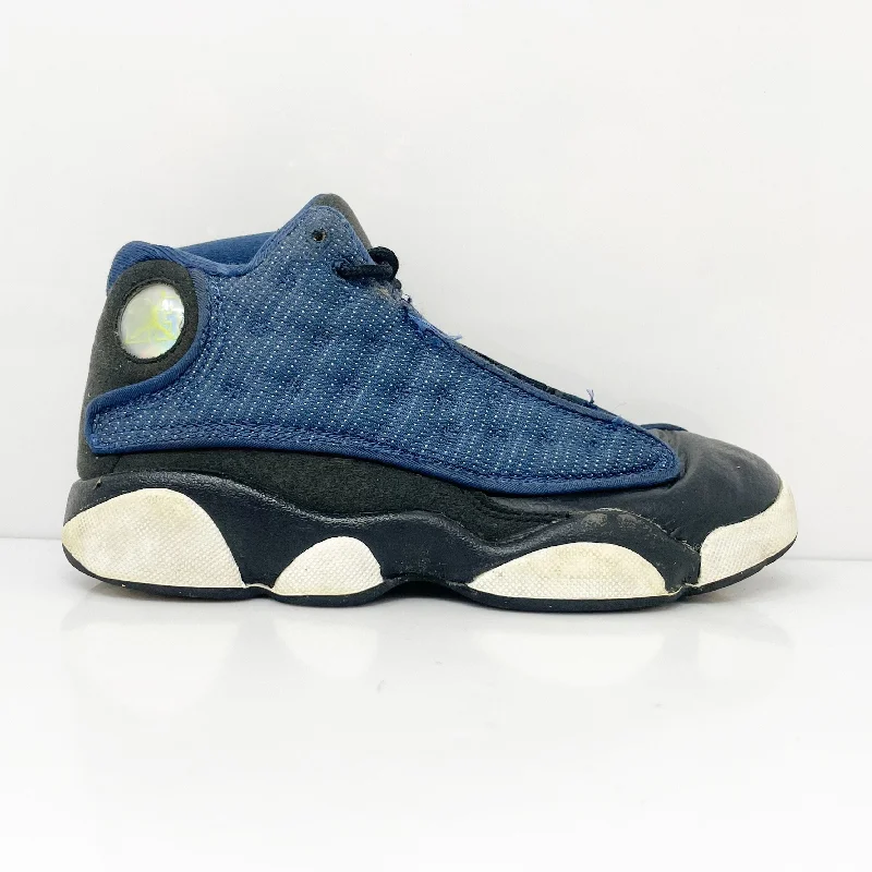 Nike Boys Air Jordan 13 414575-400 Blue Basketball Shoes Sneakers Size 1Y