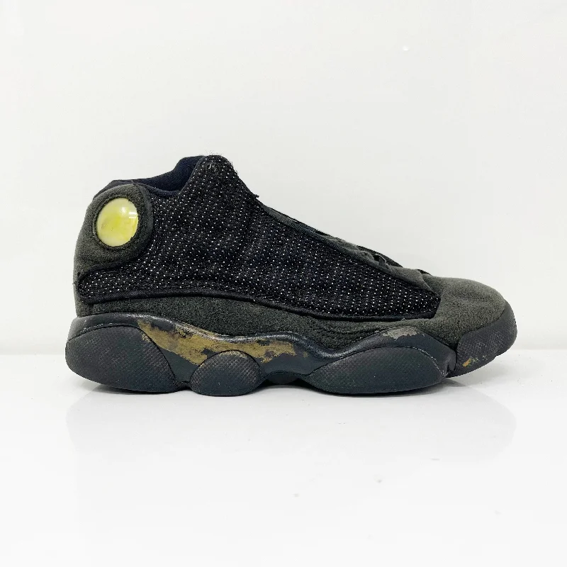 Nike Boys Air Jordan 13 916907-011 Black Basketball Shoes Sneakers Size 13C