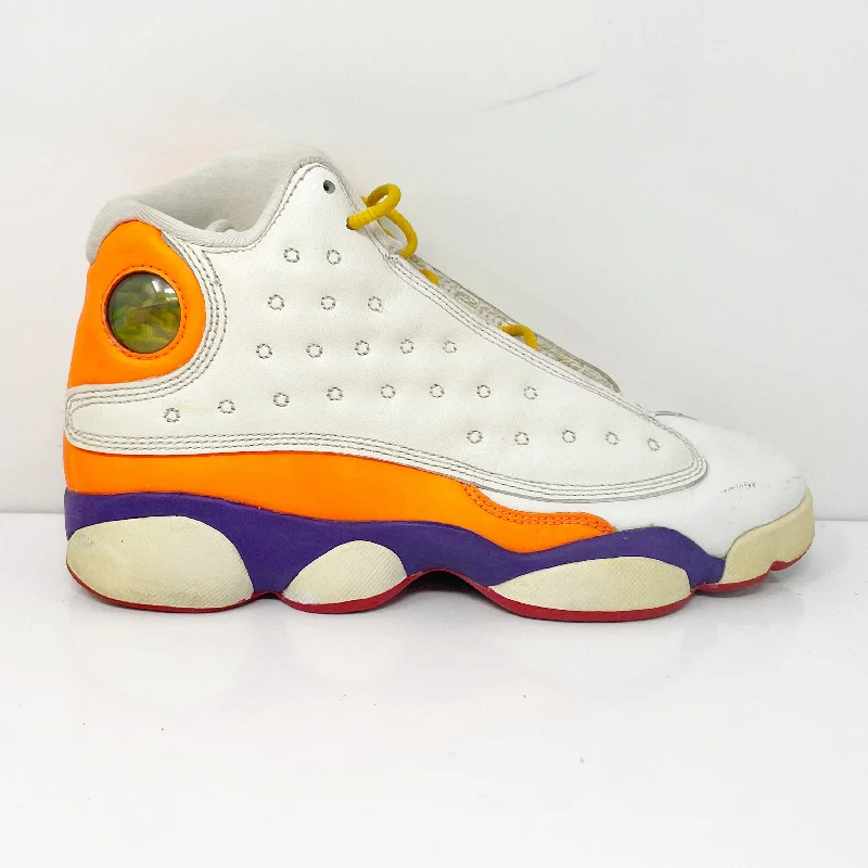 Nike Boys Air Jordan 13 CV0785-158 White Basketball Shoes Sneakers Size 5Y