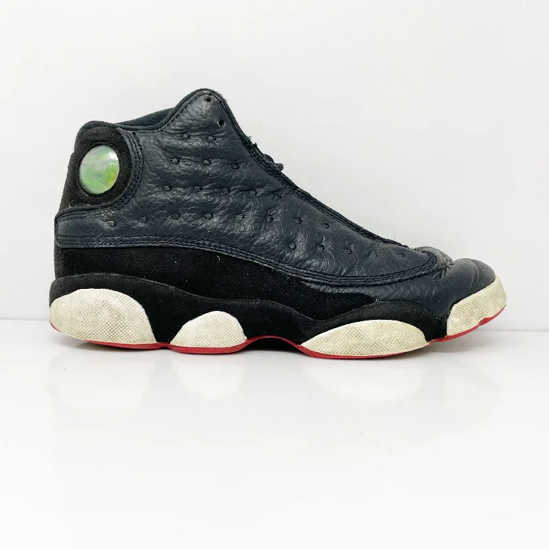 Nike Boys Air Jordan 13 DJ3003-062 Black Basketball Shoes Sneakers Size 4Y