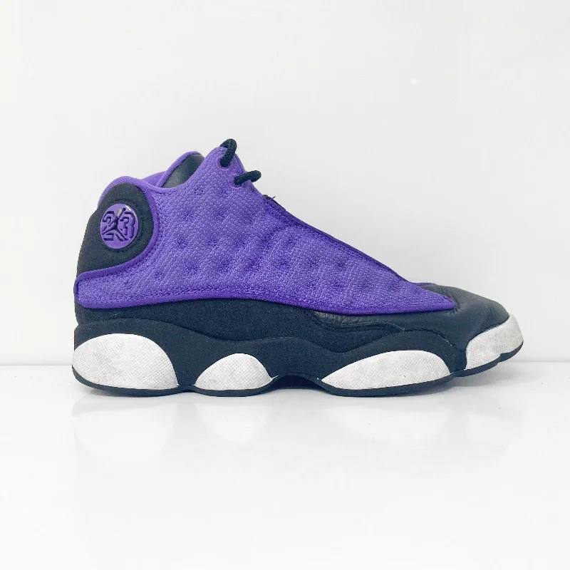 Nike Boys Air Jordan 13 FD4648-501 Purple Basketball Shoes Sneakers Size 5Y