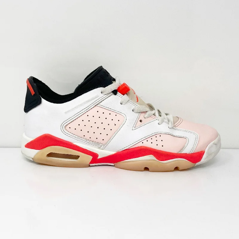 Nike Boys Air Jordan 6 768878-102 Pink Basketball Shoes Sneakers Size 5.5Y