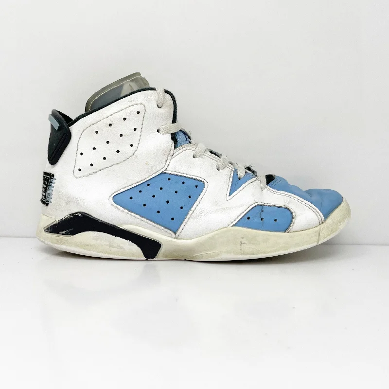 Nike Boys Air Jordan 6 DV3605-410 Blue Basketball Shoes Sneakers Size 2Y