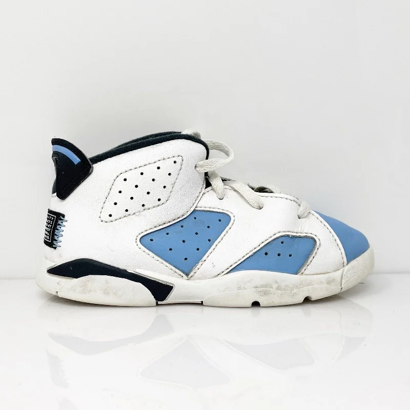 Nike Boys Air Jordan 6 DV3606-410 Blue Basketball Shoes Sneakers Size 10C