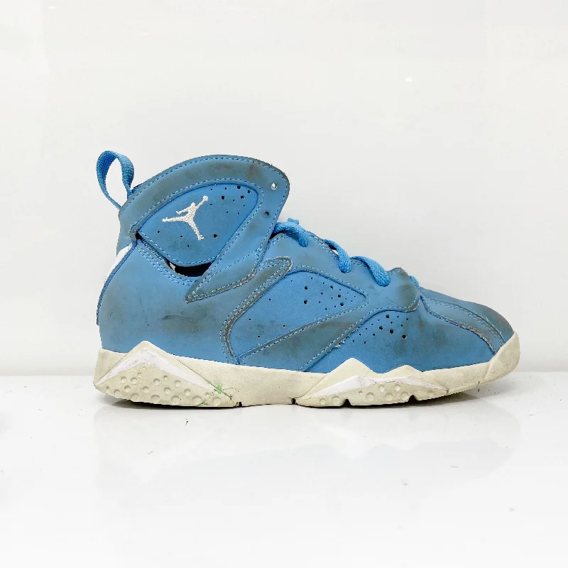 Nike Boys Air Jordan 7 304773-400 Blue Basketball Shoes Sneakers Size 1.5Y