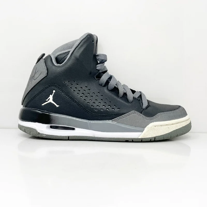 Nike Boys Air Jordan SC 3 629942-013 Black Basketball Shoes Sneakers Size 5.5Y